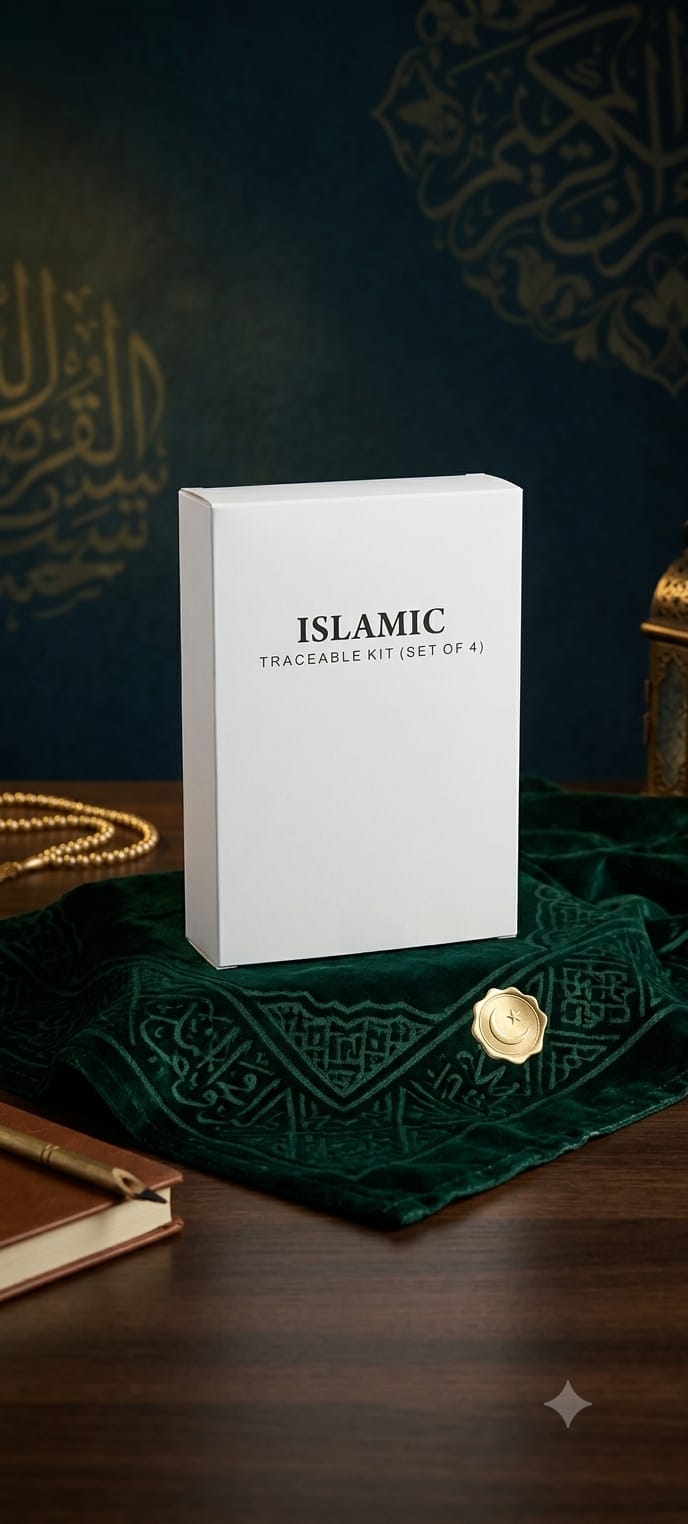 Islamic Traceable Kit (Set of 4)